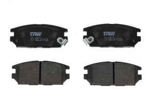 Купить GDB3199 TRW Тормозные колодки задние Галант 7 2.5 V6-24 4WD с звуковым предупреждением износа